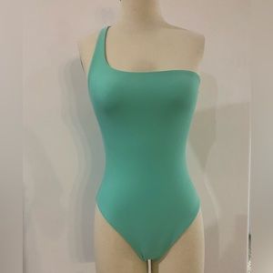 JADE one piece mint bathing suit size S